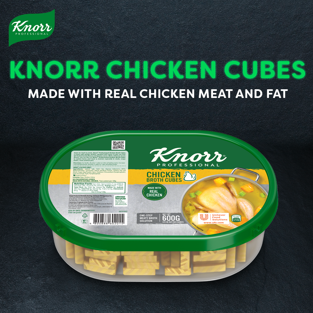 Knorr Chicken Cubes Professional Pack 600g